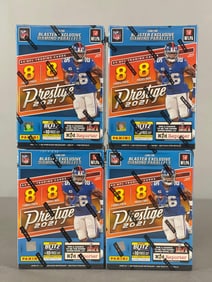 4 - 2021 Prestige Football Blaster Boxes