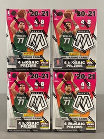 4 - 2020- 21 Mosaic Basketball Blaster Boxes
