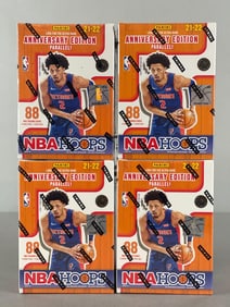 4 - 2021 - 22 Hoops Basketball Blaster Boxes