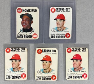 5 - 1968 Topps Game Willie Mays and Pete Rose - 2 - High-Grade