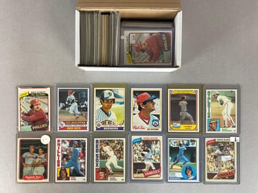150+ 1970s - 80s Baseball HOFs, Stars, and Rookies