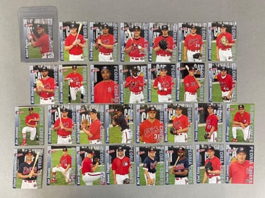 2000 Multi Ad Peoria Chiefs Team Set with Albert Pujols Rookie