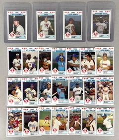 1986 Donn Jenning Southern League All-Stars Set with Bo Jackson, Glavine, McGwire, Canseco