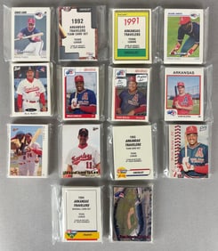 14 - 1987 - 2000 Arkansas Travelers Minor League Team Sets