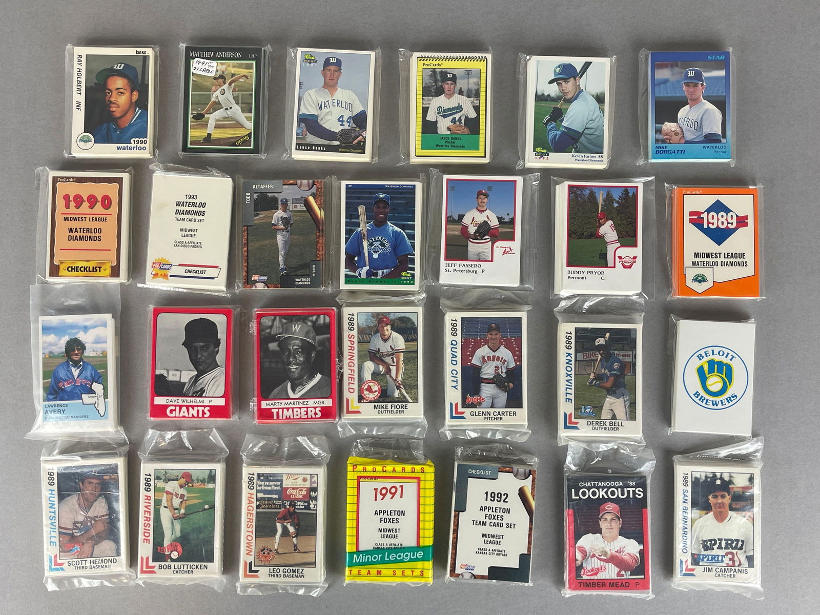 27 - 1980s - 90s Minor League Sets with Stars (1 of 4)