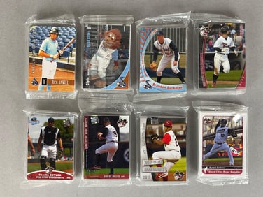 8 - 2005 - 12 Quad Cities River Bandits Factory Sealed Team Sets