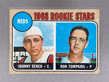 1968 Topps Johnny Bench #247 Rookie