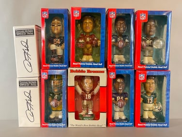 10 - NFL Collectable Bobbleheads
