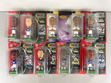 9 - 2000 - 01 Collectible Bobbleheads with HOFs and Stars