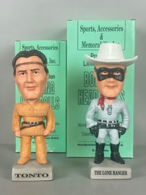 The Lone Ranger and Tonto SAM Collectible Bobbleheads 366/1500