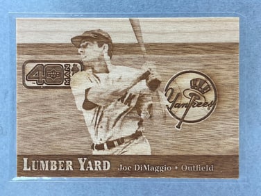 2002 Upper Deck 40 Man Lumber Year Joe DiMaggio #LY2
