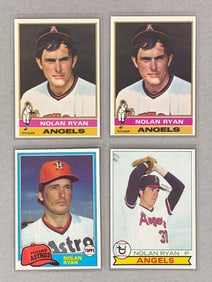 4 - 1976 - 81 Topps Nolan Ryan High-Grade Cards