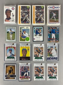 Group of Chicago Cubs Relic, Stadium, and Team Set Cards
