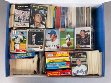 1600+ 1950s - 2000s Baseball Cards with HOFs, Autos, and Small Sets