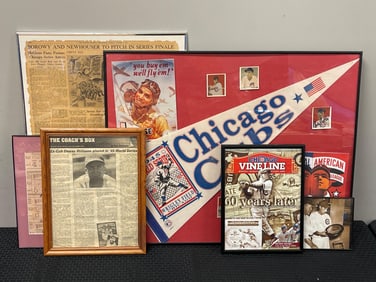 Chicago Cubs 1945 World Series Items
