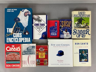 The Chicago Cubs Encyclopedia + 9 - Other Cubs Fan Books