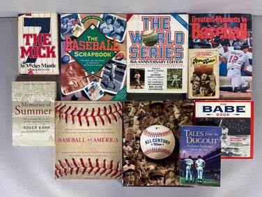 10 - Baseball Greatest Moments, 76th World Series, Baseball Scrapbook, and More