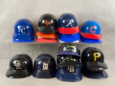 17 - Baseball Replica Batting Helmets