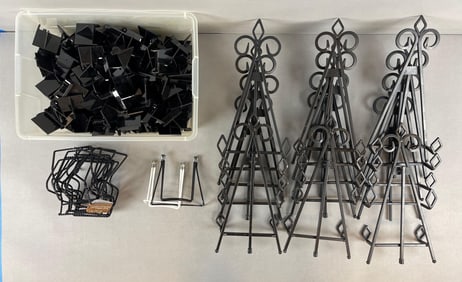 15 - Metal Frame Stands + Card and Photo Stands