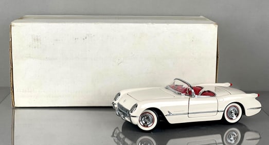Franklin Mint 1953 Chevy Corvette 1/24 Scale Diecast Car