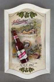 Vintage Leinenkugels Beer Bottle Advertising Sign