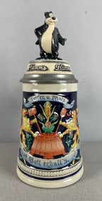 German Hamms Beer Bear Ceramic Advertising Stein