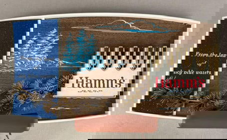 Vintage Hamms Beer Light-Up Advertising Sign