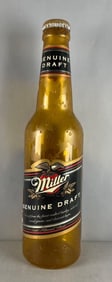 Miller Genuine Draft Oversized Plastic Beer Advertising Bottle