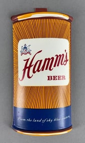 Vintage Hamms Beer Vacuform Advertising Can