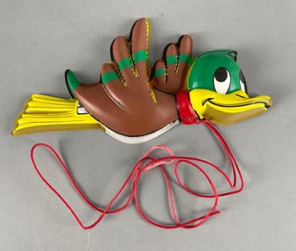 Vintage Hamms Beer Duck Vacuform Advertising Sign