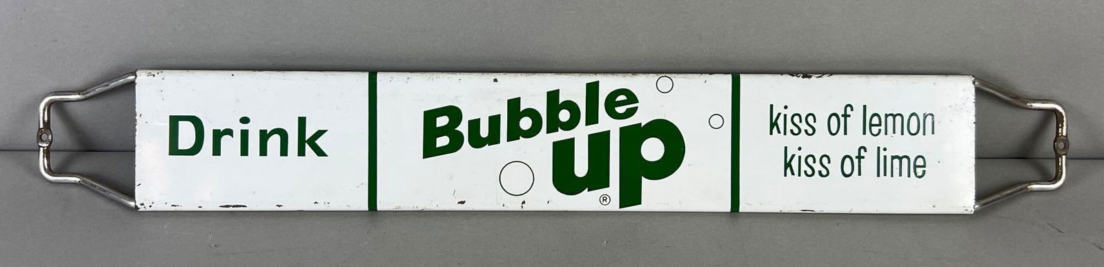 Vintage Bubble Up Lemon Lime Soda Advertising Door Push (1 of 3)
