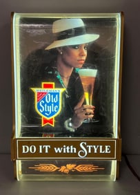 Heilmans Old Style Light Up Advertising Beer Sign