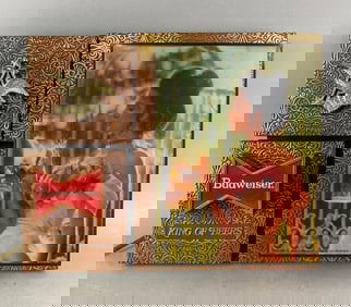 Vintage Budweiser Beer Light Up Advertising Sign