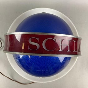 Schlitz Beer Motion Light Up Advertising Fixture