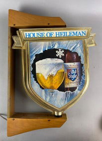 Vintage Old Style Beer Motion Light Up Advertising Sign