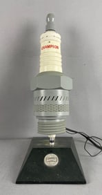 Vintage Champion Spark Plug AM / FM Advertising Radio