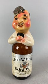 Vintage 1940s John Wiedland Beer Advertising Statue