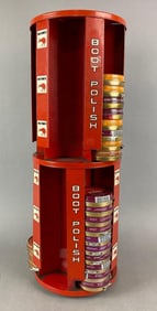 Vintage Kiwi Boot Polish Advertising Cobbler Stand