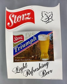 Storz Triumph Beer 12 Pack Case In Store Advertising Display
