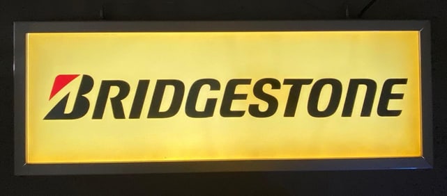 Bridgestone Double Sided Light Up Advertising Sign