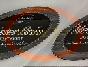 Meister Brau Bottle Beer ROG Advertising Sign