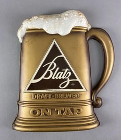 Blatz Beer Stein Vacuform Advertising Sign
