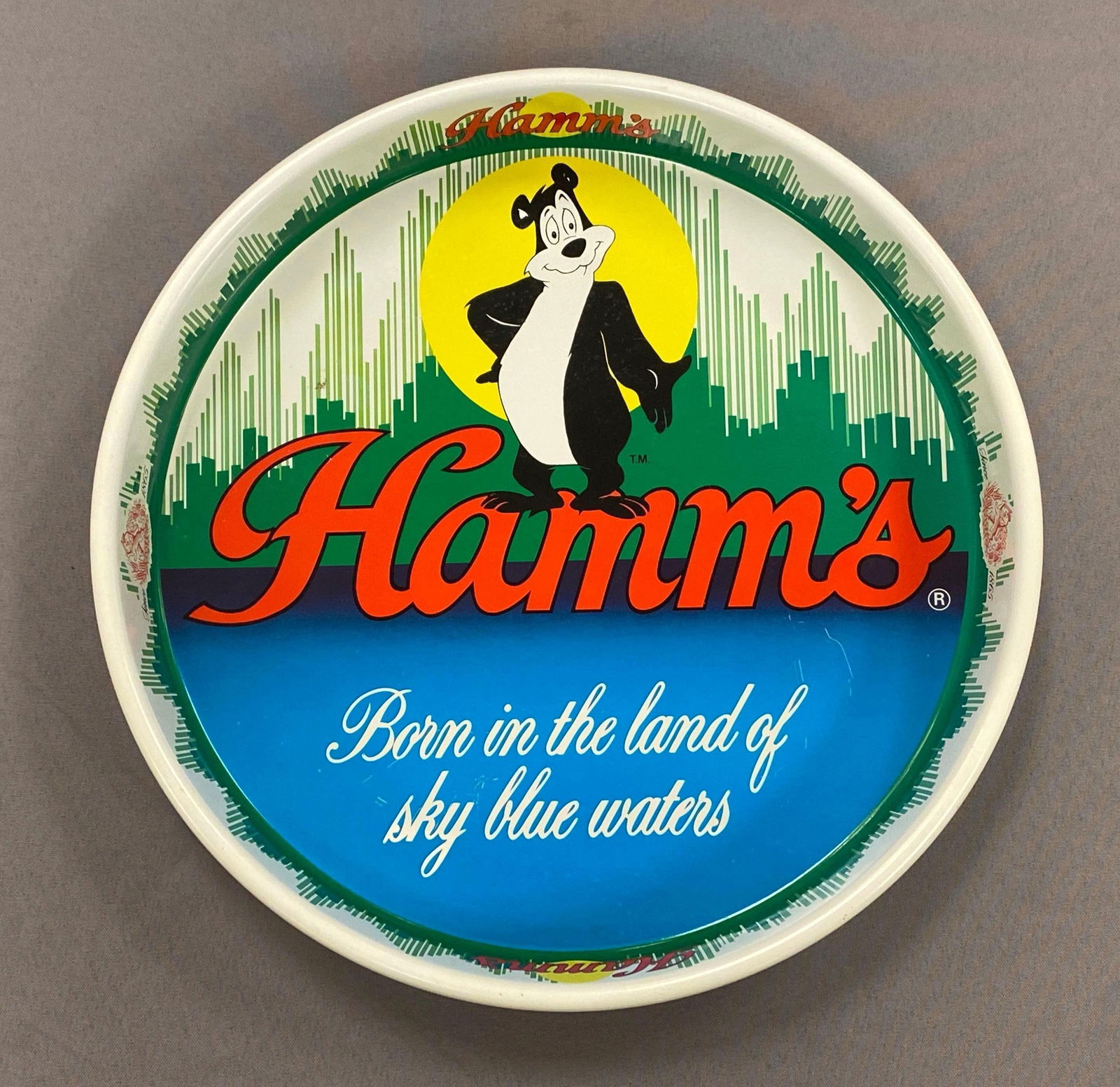 1981 Hamm’s Beer Metal Advertising Drink Tray (1 of 3)