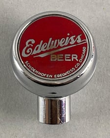 Edelweiss Beer Advertising Tap Knob