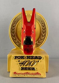 Fox Head 400 Bear Chalkware Advertising Display