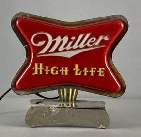 Miller High Life Light Up Advertising Register Topper