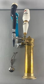 Brass Draft Beer Tower