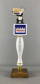 Hamm’s Draft Beer Advertising Tap Handle