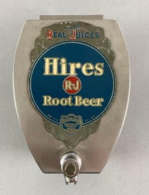 Hires R-J Root Beer Metal Advertising Dispenser