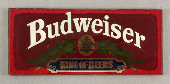 Budweiser King of Beers Advertisimg Sign